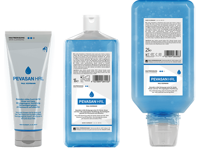 Skin cleansing: Pevasan HRL